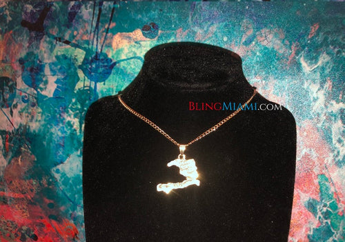 Haitian Pride Gold Necklace